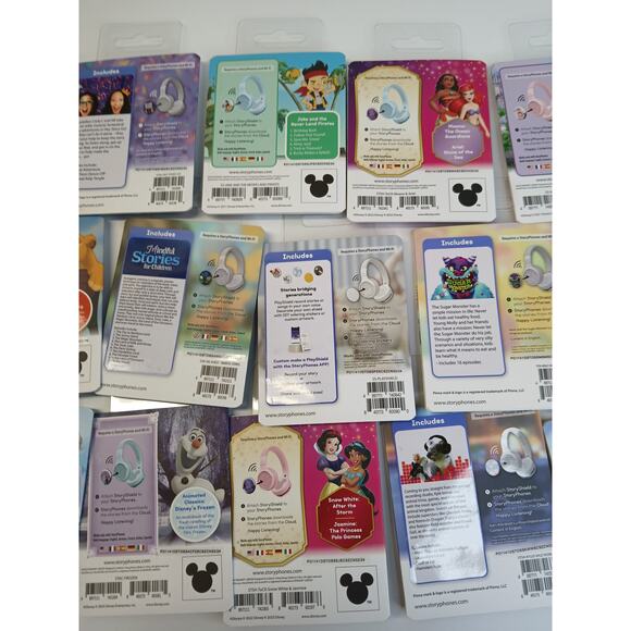 StoryPhones 16 PACK NEW Story Shields Disc Disney Headphones Storytelling SEALED - Picture 7 of 8